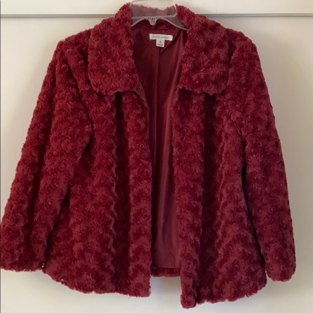 JohnPaulRichard fuzzy Jacket/Coat